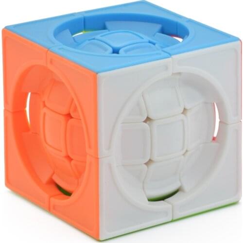 Magic Ball Profissional Strange-shape Magic Cube Competition Speed Puzzle Deformed Cubes Toys For Children Kids