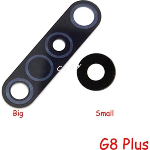 2PCS Rear Back Camera Glass Lens Cover For Motorola Moto G8 Plus Play Power Lite with Ahesive Sticker