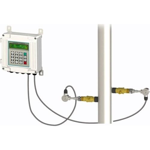 Ultrasonic FlowMeter With RS485 Interface And 4-20mA Analog Output TUF-2000SW clamp on stationary