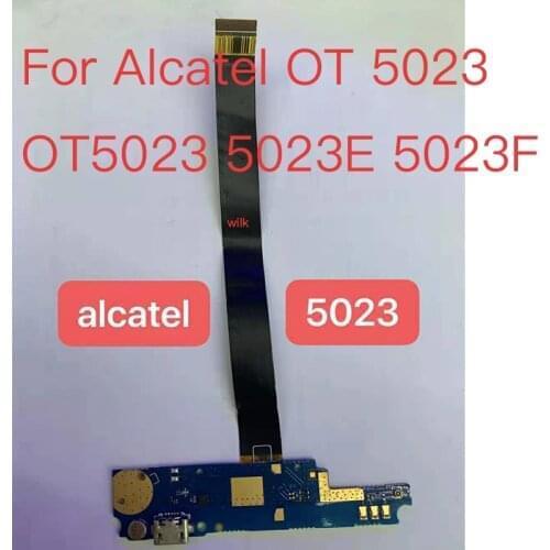 10PCS USB Port Charging Board For Alcatel OT 5023 OT5023 5023E 5023F USB Charging Dock Port Flex cable Repair Parts