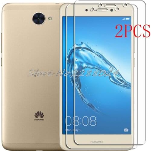 2PCS FOR Huawei Y7 2017 High HD Tempered Glass Protective On Y7 Prime TRT-L53, TRT-L21A TRT-AL00, SLA-TL10 Screen Protector Film