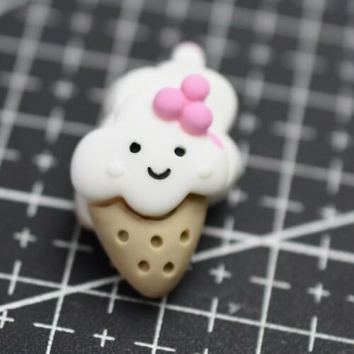 1pcs/lot resin flat back Simulation cloud ice 22mm Cabochons Scrapbooking Hair Bow Center DIY home decration