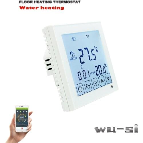 220V NC NO valve intelligent water heating thermostat, APP WiFi remote control