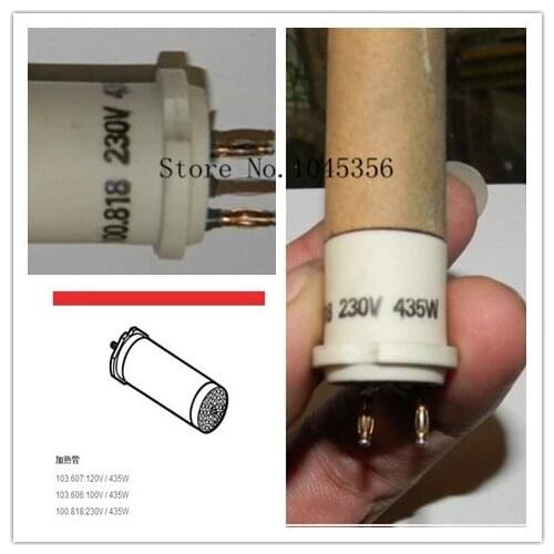 230V/435W heating element for the 100.818 plastic welder heat element for Hot Air plastic gun welding accessories