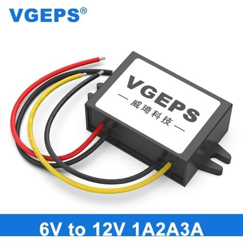 5-11V liter 12V DC power booster 6V to 12V car power converter DC-DC waterproof transformer