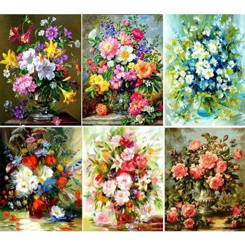 5D DIY Diamond Painting Flower daisy Diamond Embroidery Sale Full Square/Round Pictures Of Rhinestones mosaic Decoration TY957