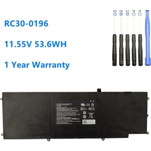 HAZEL RC30-0196 Laptop Battery for Razer Blade Stealth 2016 v2 i7-7500U RZ09-0239 RZ09-0168 RZ09-01682E22 RZ09-0196