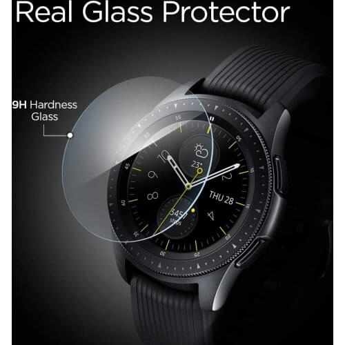 Cover for Samsung Gear S3 frontier Classic Clear Protective Film for Samsung Galaxy Watch 42MM 46MM Tempered Glass Screen