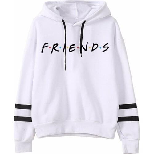 Friends tv show Hoodie Men/women Harajuku Best Friends Sweatshirts Funny Kawaii Korean Hooded Unisex Hoodies Hip Hop Dropship