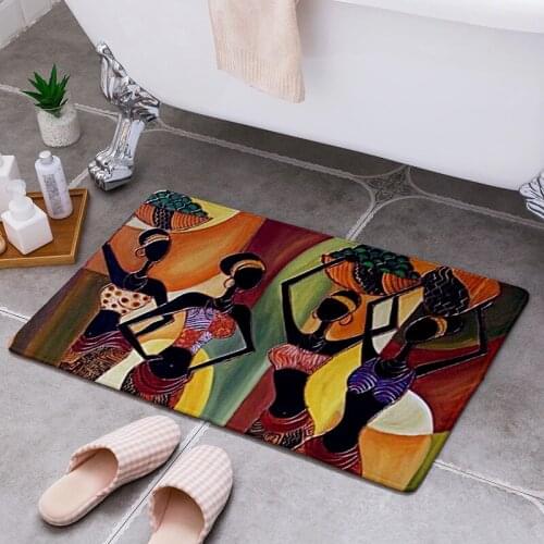 Flannel 3D print carpet Entrance Doormat Washable Kitchen bedside sofa Bathroom anti-slip floor Mat for home living room bedroom