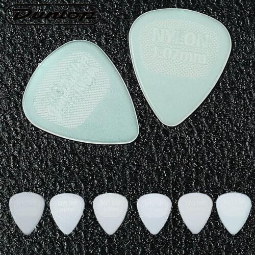 Guitar Picks Dunlop Glow Nylon Guitar Pick Plectrum Mediator Guiar Parts Accessory for Acoustic Electric Guitarra Ukulele
