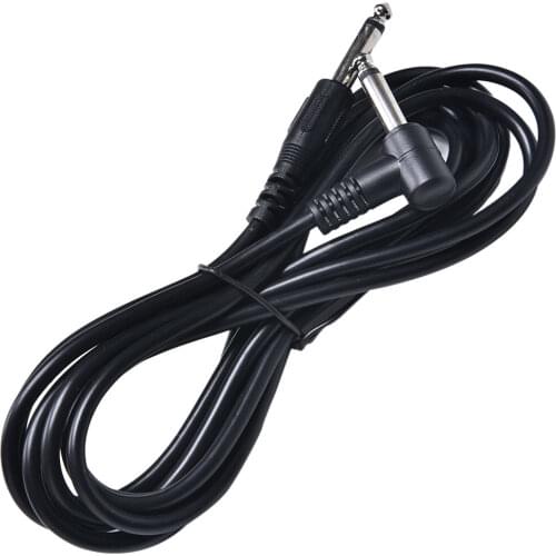 Guitar AMP Cable 3m Electric Patch Cord Guitar Amplifier Amp Guitar Cable With 2 Plugs Black