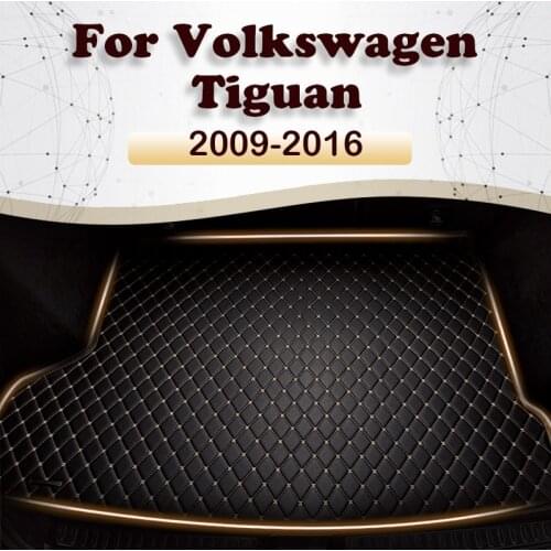 Car trunk mat for Volkswagen Tiguan 2009 2010 2011 2012 2013 2014 -2016 cargo liner carpet interior accessories coverr