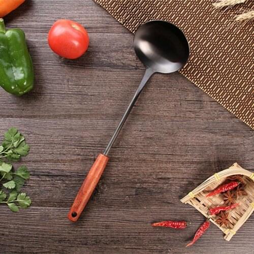 Portable Stainless Steel Non-stick Handle Turner/Ladle Kitchen Cooking Utensils