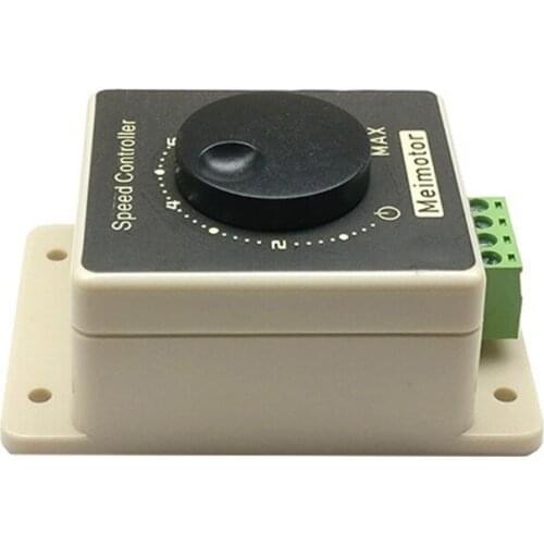 Motor Speed Controller Regulator Adjustable Speed Controller Regulator Switch Durable 12V 24V 48V 20A DC