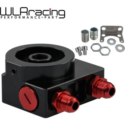 WLR - Oil Filter Sandwich Adaptor With Oil filter remote block with thermostat 3/4-16UNF M20*1.5 WLR5675BK