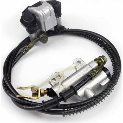 Rear Disc Brake Hydraulic Pump Master Cylinder Caliper System For Dirt Bike Go-Kart Cart Scooter