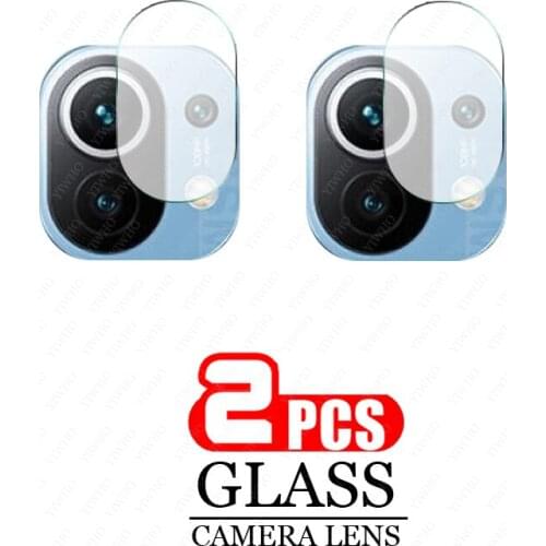 2Pcs protective glass on For Xiaomi mi 11 Camera lens Screen Tempered Glass on xiami xiomi 11 10i xiao mi11 xiaomi11 back Glass
