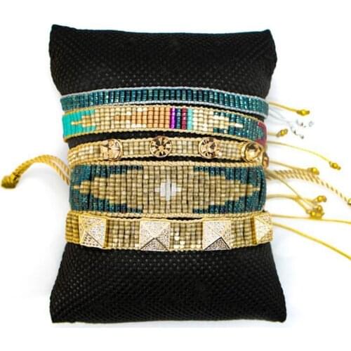 ZHONGVI 2021 Miyuki Bead Bracelet Jewelry Mexican Fashion Woven Bracelets Women Jewellery Handmade Pulseras Gift Gifts Wholesale