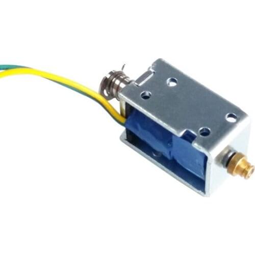 1pc Through push solenoid HIO-0630-24v18 Stroke 6mm