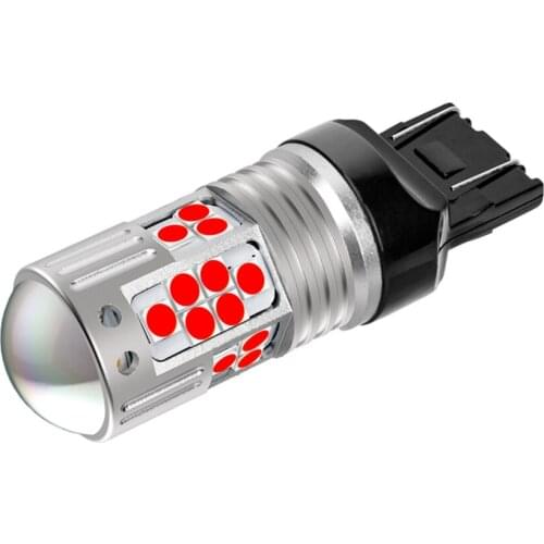 1Pcs T20 7443 W21/5W Super Bright LED Car Tail Brake Bulbs Turn Signals Auto Parking Lamp Daytime Running Light Red White Yellow