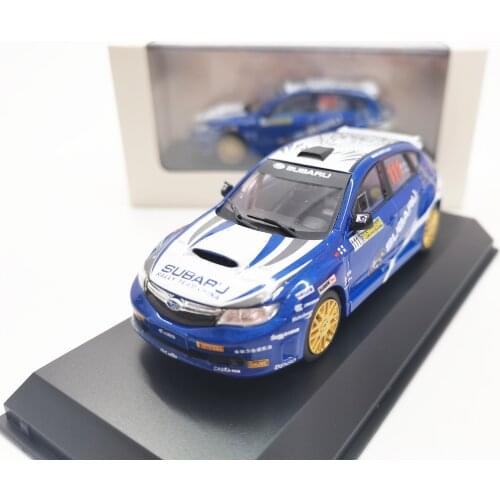 Kyosho cars 1/43 Subaru Impreza WRX STI #111 Wuyi Station Driver Han Han Collection of die-cast alloy car models