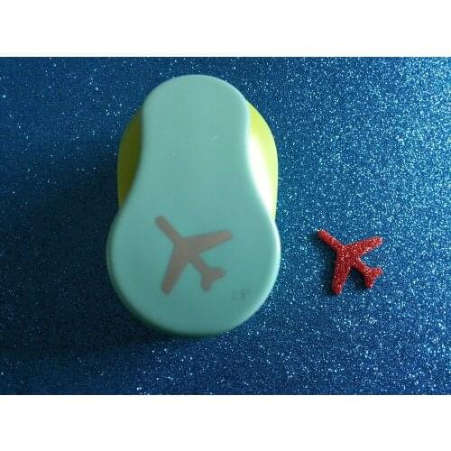 Free shipping 1.5 inch ( about 3.2cm ) airplane design eva punches cortador de papel de scrapbook furador scrapbooking punch
