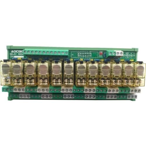 Juston Music New Izumi Relay Number 12-Control Voltage DC24V Output Load Current Amplification and Isolation Protection for