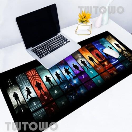 Doctor Who Wallpaper Beautiful Anime Mouse Pad Large HD Mouse Pad Gamer MousePad Desk Mat Soft Natural Rubber Home Mouse Pad