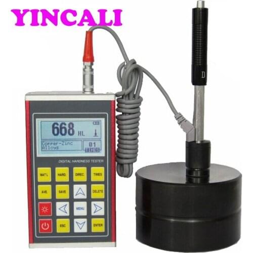 Small metallic shell Hardness Tester KH200 Narrow space also available to use Test at any angle Data Memory Max 600 groups