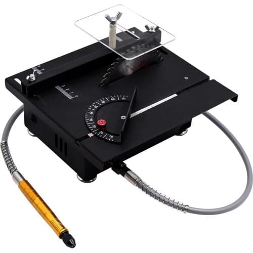 Mini Table Saw Blade Handmade Woodworking Bench Lathe Electric Cutting Grinding Polishing Carving Machine