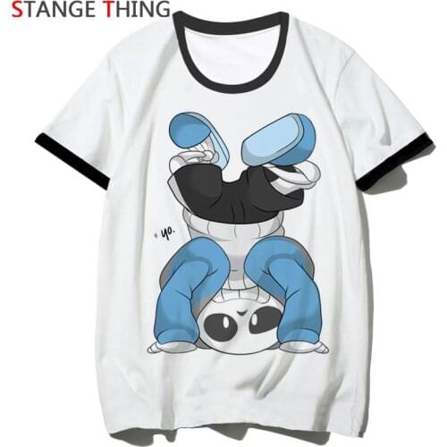 New Undertale Print Casual T Shirt for Men/women Funny Cartoon Unisex T-shirt Hip Hop Tshirt Short Sleeve Top Tees Male/female
