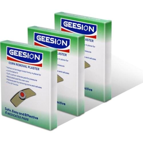 12Pcs/2Box Medical Foot Corn Remover Patch Painless Foot Callus Remover Cure Corn/Warts/Thorn Plaster Patch Feet Health Care