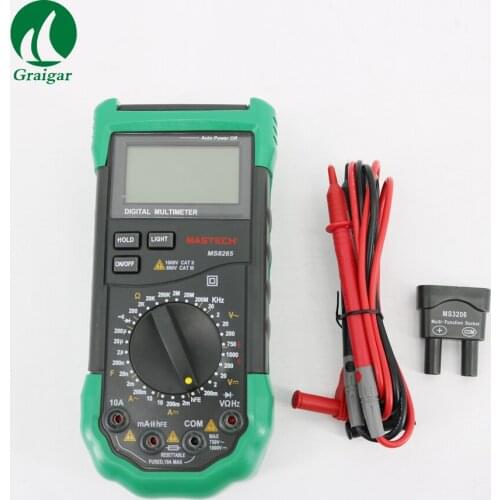 MASTECH MS8265 Professional Digital Multimeter for AC/DC Voltage Current Test