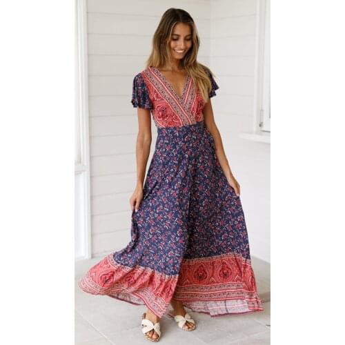 Separqi Summer Dresses With Sleeves