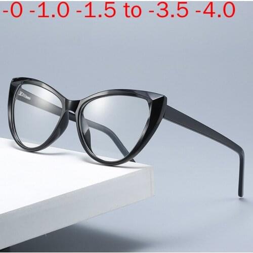 MINCL/Transition Sunglasses Photochromic Myopia Eyeglasses Women Optical Student Finished Myopia Eyewear Glasses Frame UV400 NX