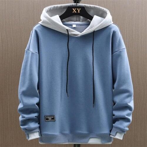 Mens hoodie sweatshirt Casual Comfort long sleeve Mens sweatshirt New Trend Mens Hoodies Streetwear Tops