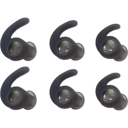 3 Pairs Earbud Protector Comfortable Dust-proof In-ear Silicone Ear Bud Tips Earphone Tips for JBL T280BT