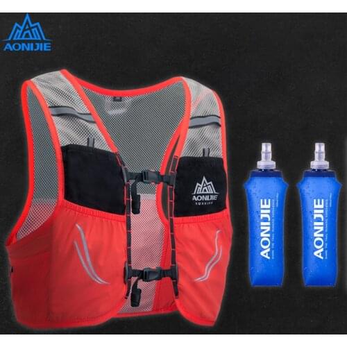 AONIJIE C932 2.5L Lightweight Running Backpack Outdoor Sports Trail Racing Marathon Hiking Bag Hydration Vest 500ML Soft Flask