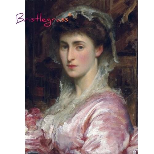 BRISTLEGRASS Wooden Jigsaw Puzzles 500 1000 Piece Frederick Leighton Masterpiece Educational Toy Collectibles Painting Art Decor