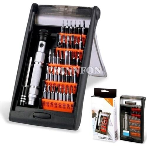 DHL 100PCS JM-8151 38 in 1 Portable Hardware Hand Tools Set Precision Screwdriver Set Multifunction Tablet PC Phone Repair Tool