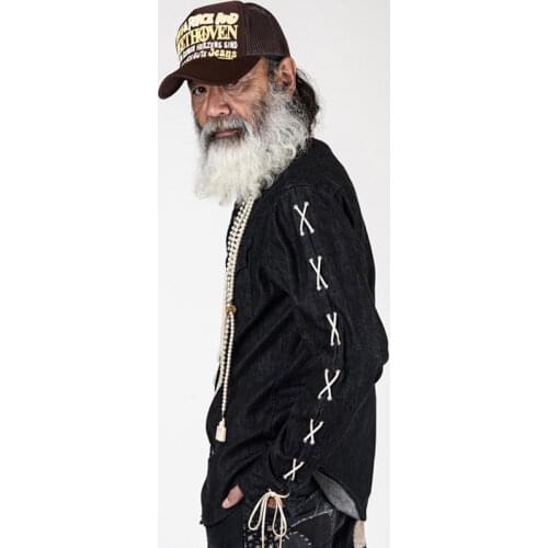 Мужские джинсовые рубашки EOENKKY China At AliExpress