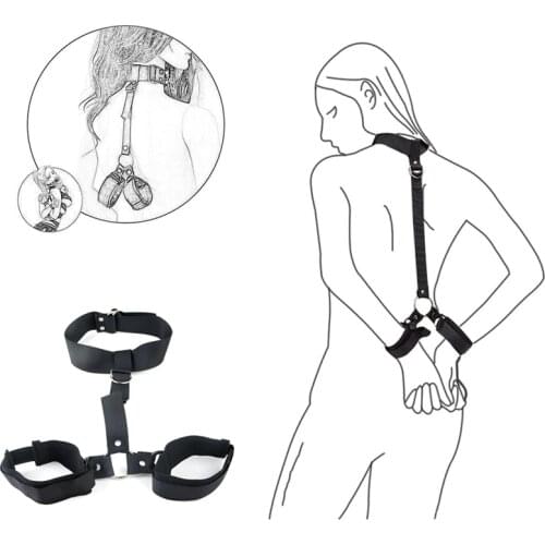 No Vibrator Erotic Sex Toys For Woman Gay Couples Fetish Flirting Sexy Handcuffs Collar Bdsm Sex Bondage Rope Slave Sex Shop