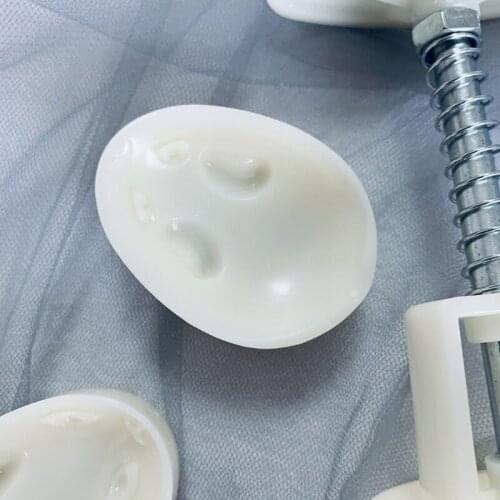 Mooncake Mold Mid-Autumn Festival Hand-Pressure Rabbit Bunny Moon Cake Mould DIY Decoration Mooncake Press Molds M68E