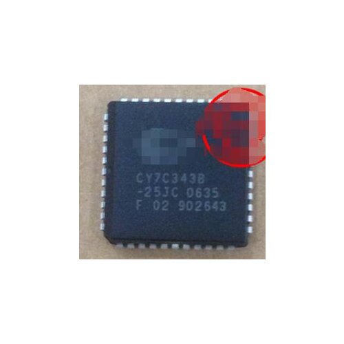 IC NEW 100% CY7C343B-25JC