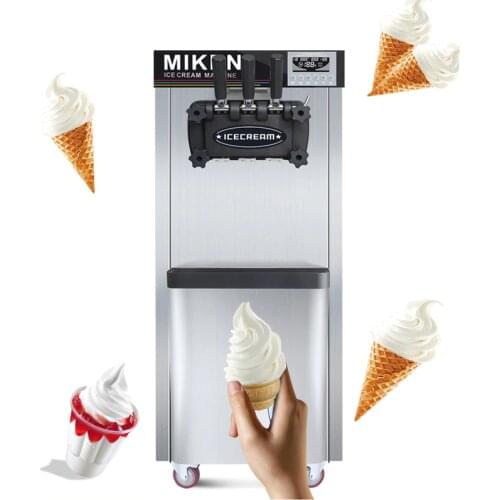 Italian ice cream machine soft serve ice cream machine/Three flavor soft ice cream machine