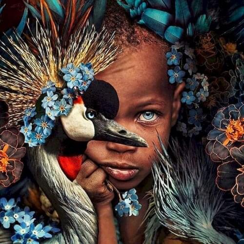 GATYZTORY Frame Flower Woman Paint By Numbers Kits For Adults Kids Figure Canvas Painting Acrylic Paints Decorative Frames Home