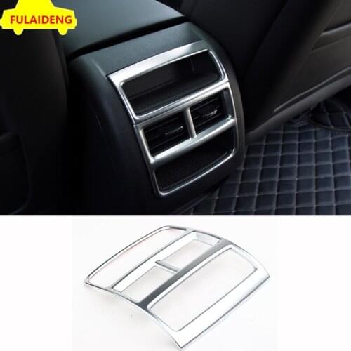 For Cadillac XT5 2016-2020 ABS Matte Interior Rear Air Vent Outlet Molding Cover trim Car Styling Accessories