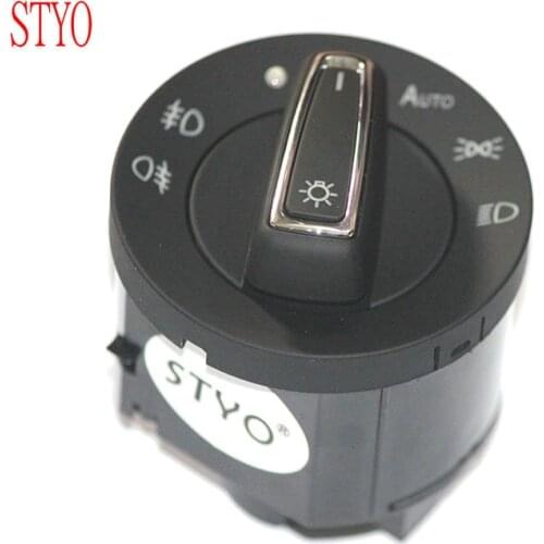STYO New Design AUTO Headlight Switch Support Coming/Leaving Home for GOLF 7 7.5 MK7 Touran Tiguan T-ROC Octavia A7