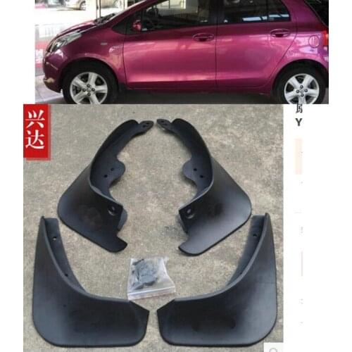 FIT FOR 2006 2007 2008 2009 2010 2011 for TOYOTA YARIS HATCH MUD FLAP FLAPS SPLASH GUARDS MUDGUARD HATCHBACK Accessories